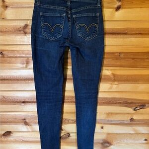 Levi's dark denim skinny jean size 3 S/C